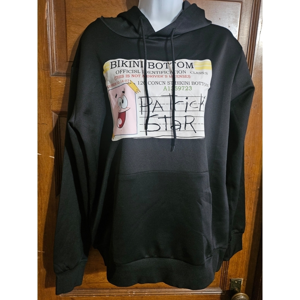Woman's Patrick Star Driver's License Hooded Sweatshirt